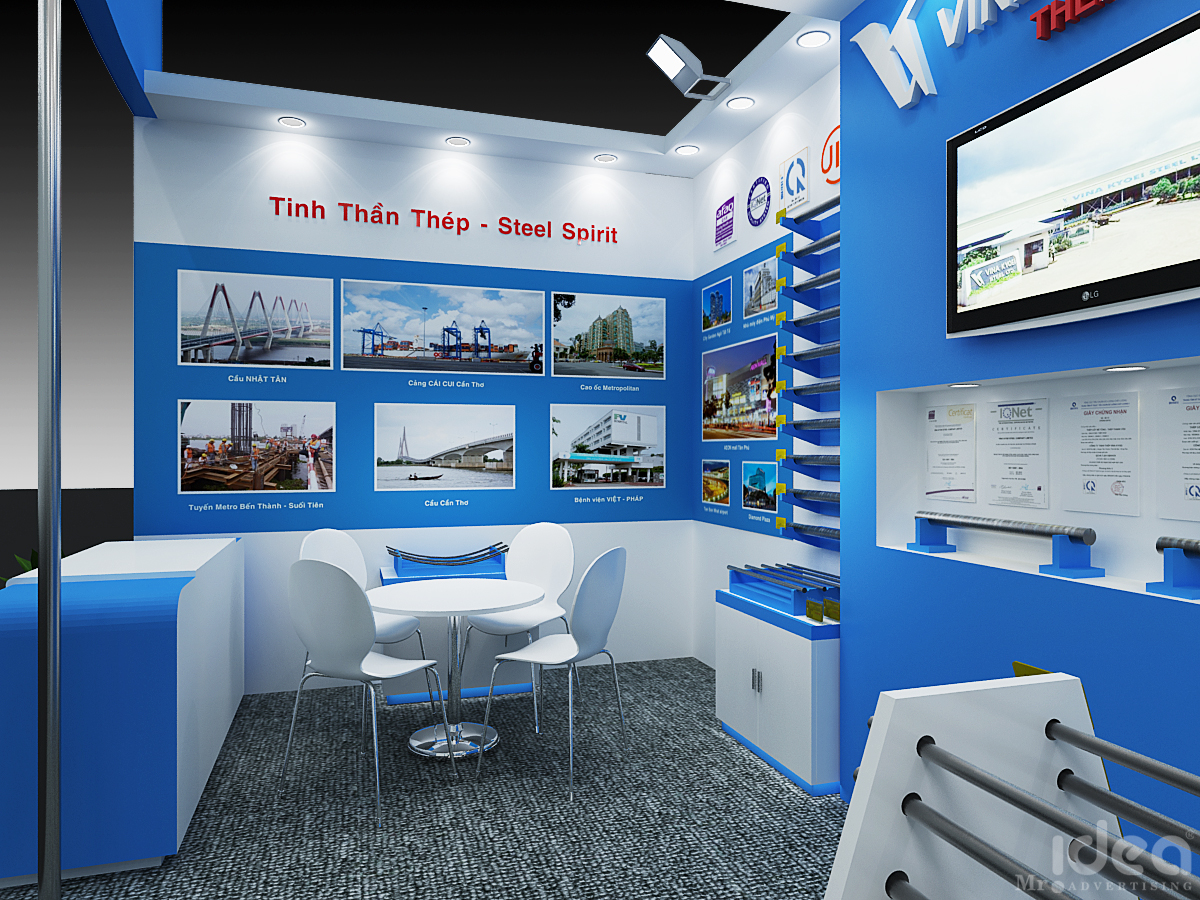 Thiết Kế Gian Hàng VINA KYOEI